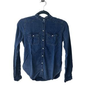 ABERCROMBIE & FITCH DENIM SHIRT D1